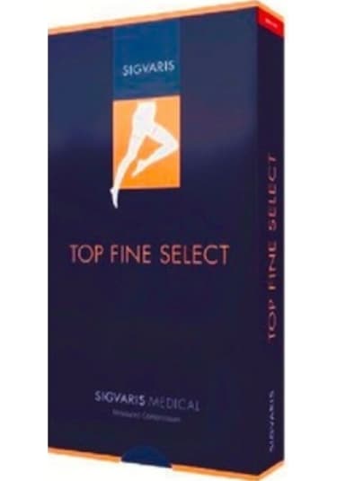 Sigvaris Top Fine Select Ccl2 Diz Altı Varis Çorabı Siyah CCL2 L Açık Kısa