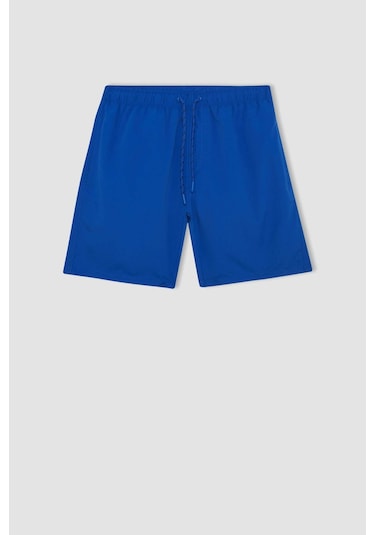 DeFacto File Astarlı Kısa Boy Deniz Şortu N0132AZ24HSBE104