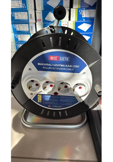 Roll 1 Seyyar Kablo Makarası Kablosuz