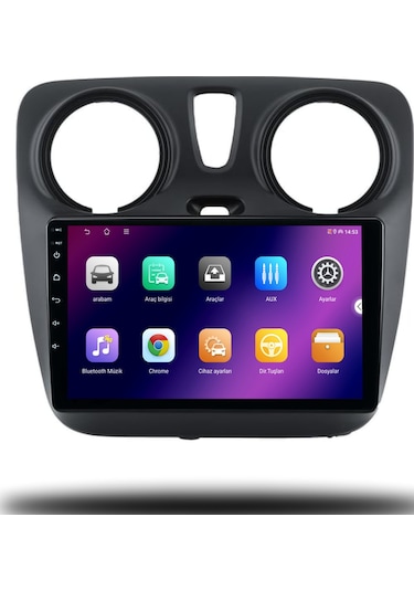 Carplayer Dacia Lodgy 2012-2022 Uyumlu Android Multimedya 4gb Ram 32gb Hafıza