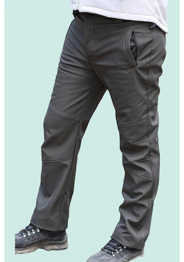 Softshell Pantolon Erkek Kışlık İş Güvenliği Fiyort Seword Haki