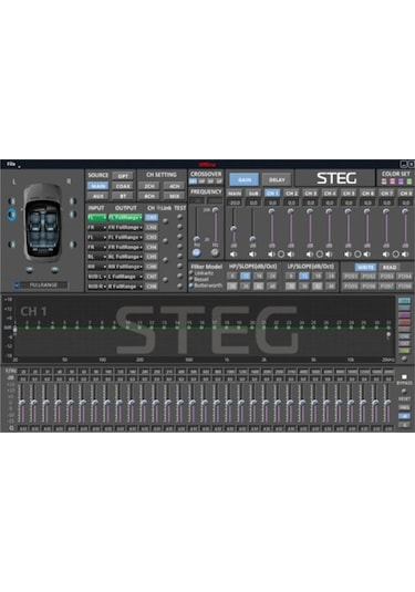 STEG SDSP 8 KANALLI DİJİTAL SES İŞLEMCİSİ / AMPLİFİKATÖRÜ