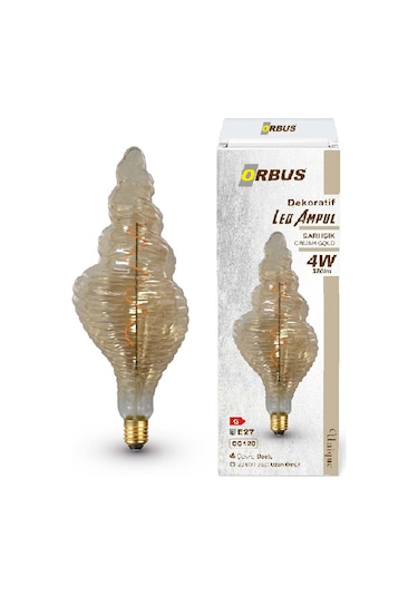 Dekoratif Led Ampul Crush Gold 4w 320lm Cg120