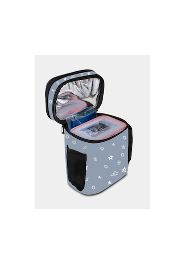 Yclshop Termoslu Buzluk Çanta Askılı Soğutuculu Yalıtımlı Termal Mavi