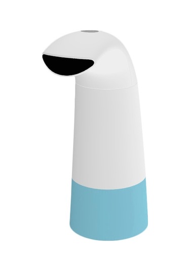 Ulzyvf Hassas Kızılötesi Sensörlü Otomatik Köpük Sabunluk - Banyo, Mutfak, Ofis 250ml Beyaz Beyaz