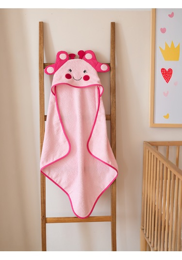 %100 Pamuk 75x75 Bebek Havlusu / Kundak - Kelebek