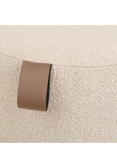 Just Home Teddy Puf - Gri - 42x38x38 Cm Gri