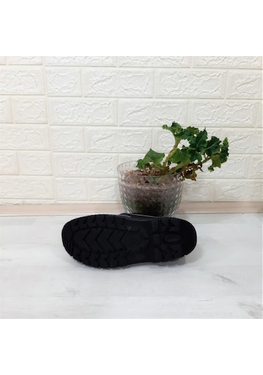 Newkamp Siyah Çelik Burun Bağacaklı Hakiki Deri İş Güvenlik Ayakkabı Siyah