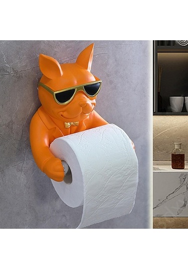 Tongxida Suntek Ev Banyo Kağıt Tutucu Duvara Monte Turuncu Turuncu