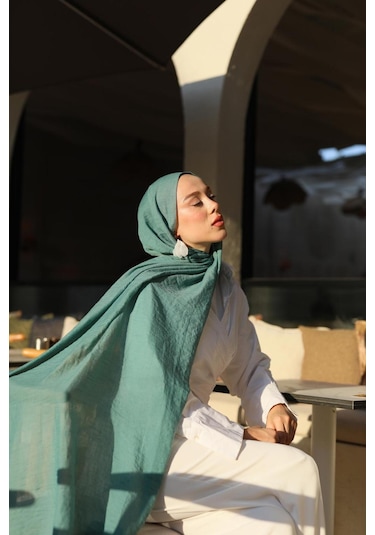Moda Kaşmir Neo Pamuk Şal Serisi Mint