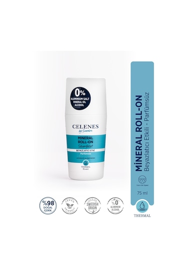 Celenes By Sweden Thermal Beyazlatıcı Roll-On Deodorant 75 ML