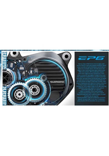 Carraro Kıfuka E-fs 6.0 27,5" Dağ Bisikleti Ep8 Mavi 44cm Mavi