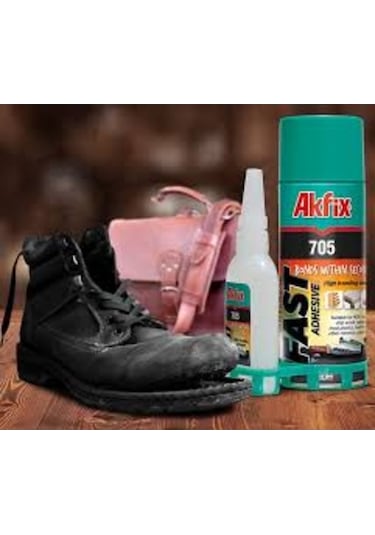 Akfix 705 Hızlı Yapıştırıcı 400 ML- 200 ML Seçenekler 50 G - 100 G Aktivatör