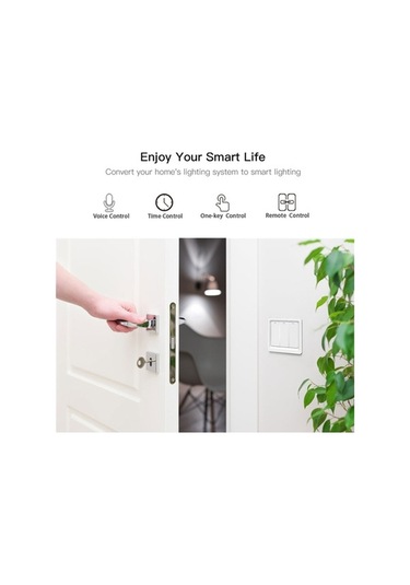 Dancemonkey Zigbee Akıllı Işık Anahtarı Tuya/smart Life Uyumlu Alexa Google Home Ses Kontrolü Uzak