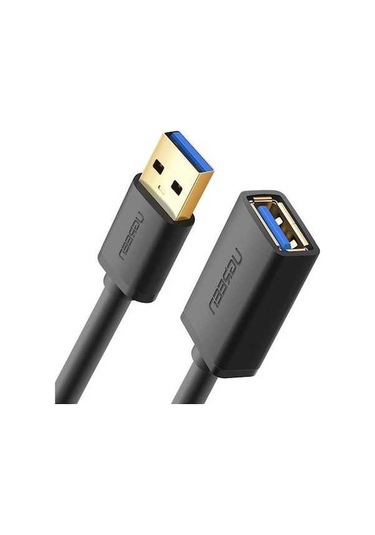 Ebitda Ugreen 3m Usb 3.0 Erkek Uzatma Kablosu, Hızlı Veri Senkronizasyonu, Dayanıklı Altın Kaplama, Süper Hızlı İletim