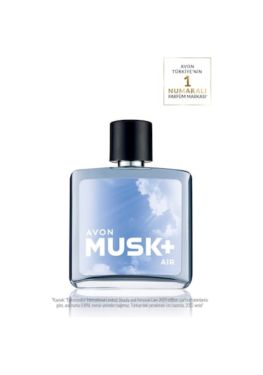 Avon Musk+ Air Erkek Parfüm EDT 75 ML