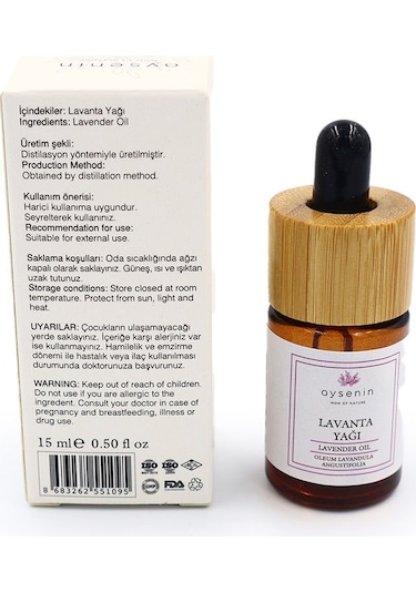 Aysenin Lavanta Yağı / Lavander Oil 15 ML