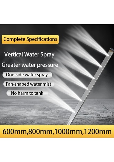 Topshop1 1 Set 23,6 Inç Taşınabilir Radyatör Temizleme Aracı Su Ve Gaz Temizleme Dayanıklı Metal Aile Arabaları İçin