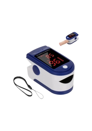 Kolay Kullanımlı Parmak Tipi Pulse Oksimetre Ev Tipi Kullanım