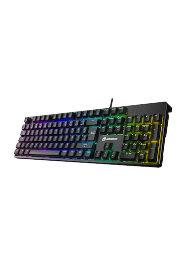 Gamebooster G24b Enigma Rainbow Aydınlatmalı Red Switch Siyah Mekanik Gaming Klavye