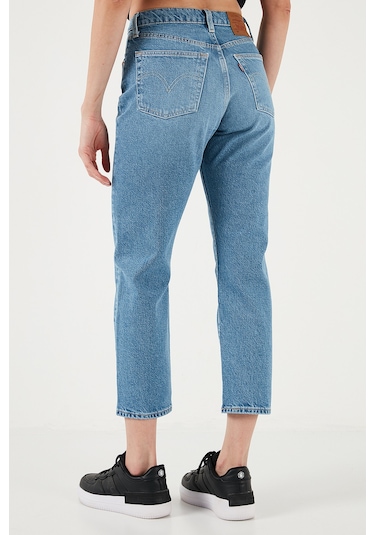 Levi's Bayan Kot Pantolon A7739-0018 Mavi Mavi