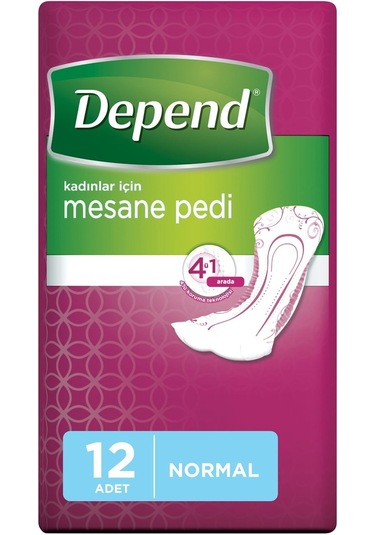 Depend Mesane Pedi Kadın Normal 180 Adet
