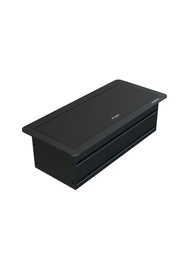 Metalline® Klip-line Bas-Aç Priz Sistemi Usb-A  Usb-C - Siyah