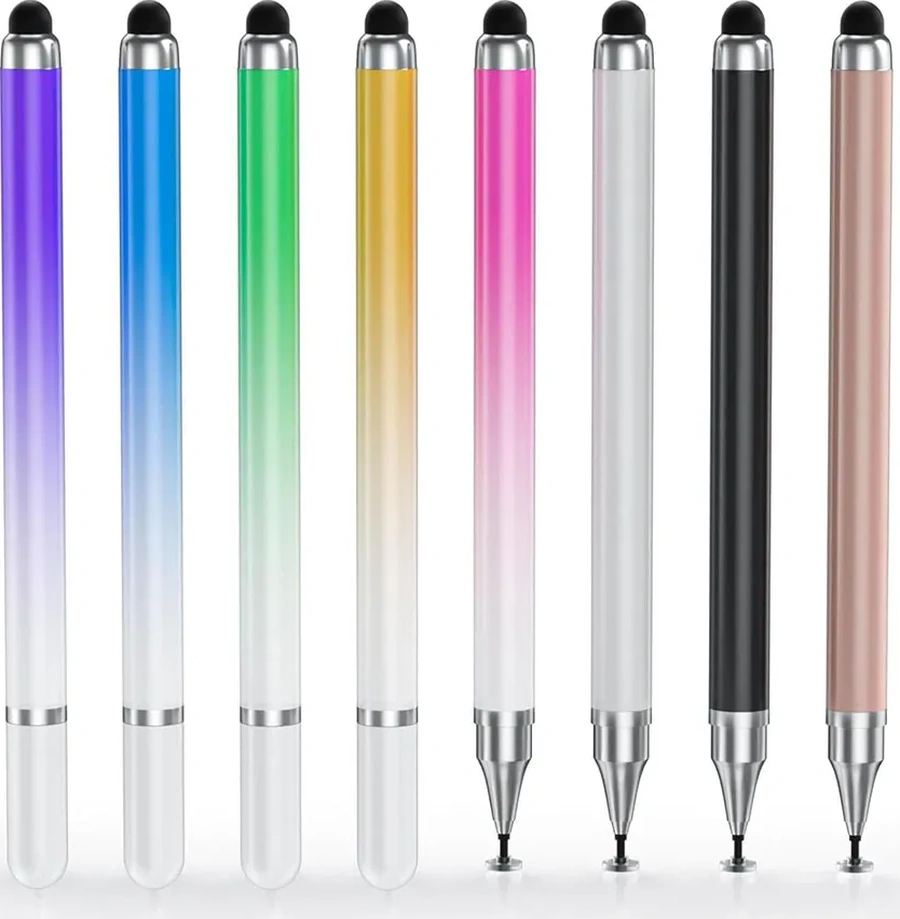 Stilnastilus Telefon Ve Tablet İçin 2'si 1 Arada, Evrensel, Siyah Stylus 250764592