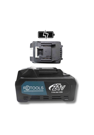 Retools Şarjlı Matkap, Kırıcı, Taşlama, İspiral, Budama, Testere, Somun Sıkma Bataryası 10 Pili Akü