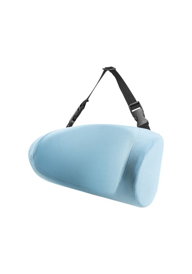 Araba U Şekilli Boyun Yastık Yumuşak Başlık Çocuklar Araba Koltuk Tarafı Uyku Yastık Gök Mavisi