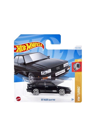 Hot Wheels Tekli Arabalar 87 Audi Quattro Siyah Htd24