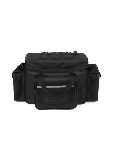 Büyük Kapasiteli Olta Takımı Çanta Su Geçirmez Olta-siyah