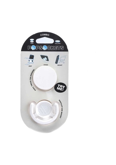 P Soket Çiftli Lazer Boyalı, Beyaz