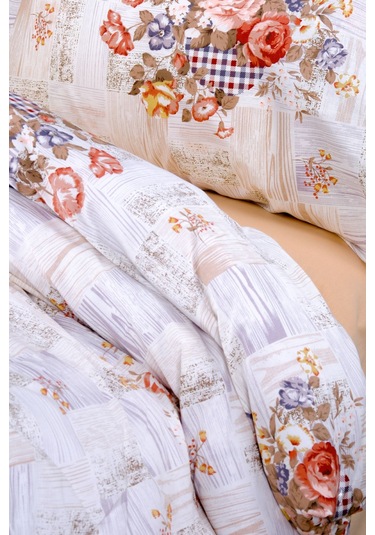 Aytunç Manolya %100 Pamuklu Tek Kişilik Nevresim Takımı 160x2... Lacivert