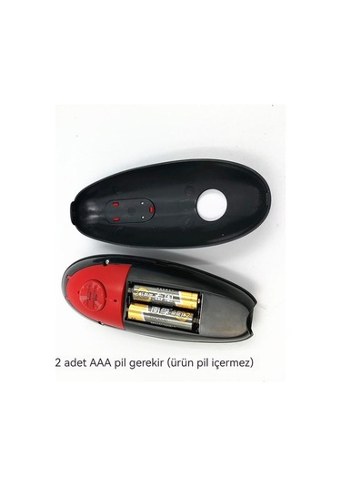 Soulader Elektrikli Otomatik Konserve Açacağı Şişe Kavanoz Açma Makinesi Ev Mutfak Aleti Siyah