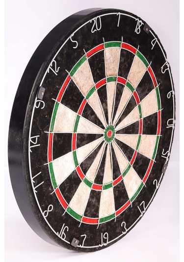 Delta Sisal Dart Seti 45 CM 18 İnç + 6 Ok 18 G Hedef Tahtası