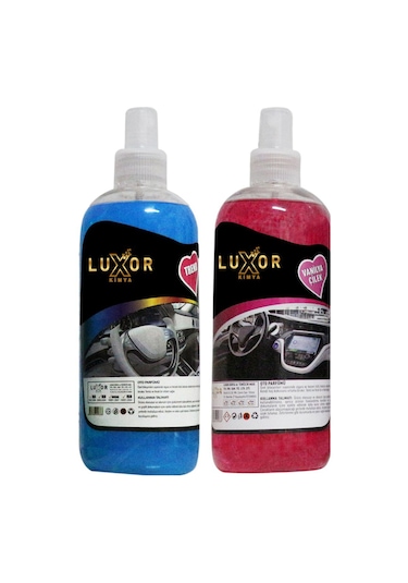 Luxor Kimya Oto Parfümü Vanilya Çilek + Trend 2 x 400 ML