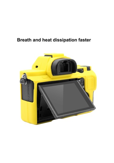 Sony Ilce-7mıı / 7smıı / 7rmıı Sarı İçin Puluz Yumuşak Silikon Koruyucu Kılıf Diğer