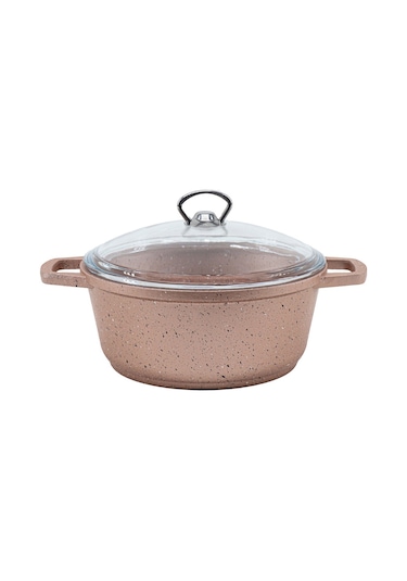 Meşeler Lisa Granit Döküm 7 Parça Tencere Seti Siyah