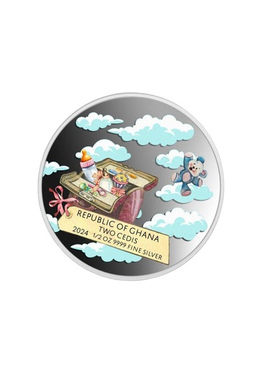 AgaKulche Doğum Sevinci 2024 Gümüş Sikke Coin