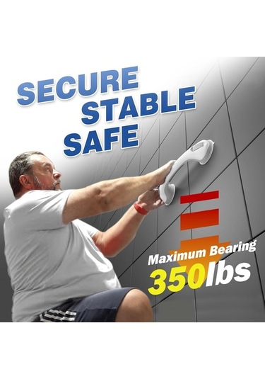 Maoyaya Yaşlılar Yaşlı Uyumlu Tuvalet Nl'aahcé Küvetler Küpyesi Kolları Kapma İnç İçin İçin İçin Hizmet Handikap Güvenlik Fayansları Emme Duşlar Duş Diğer Çubuklar Çubuğu Cam Banyo Ağır Ada 2pack 16 Ev Diğer