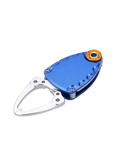 Jeehugo Mavi Uçak Alüminyum Mini Balık Tutucu - 3kg Yük Taşıma Kapasitesi, Uçak Alüminyum Gövde, Balıkçılık Araç Seti