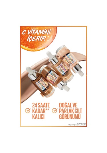 Maybelline New York Super Stay Skin Tint Fondöten 03 + Mini Falsies Surreal Maskara 4.7 ML