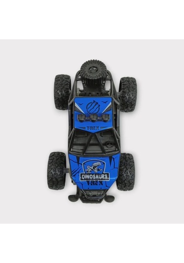 Çek Bırak Cross Buggy Araba - Mavi Lisinya Çok Renkli