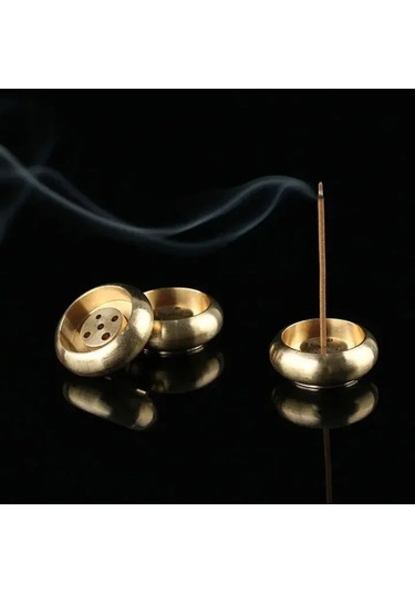 Liangmei New 1pc Alloy Incense Burner Stick Holder Plate