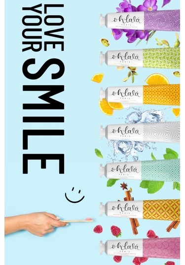 Ohlala Raspberry Mint Ahududu-nane Diş Macunu 75ml