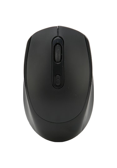 Tenfowee M107 Sessiz İş Mouseu - 2.4g Kablosuz, 3 Ayar Dpı, 500mah Şarj Edilebilir Pil, Ergonomik Tasarım, Siyah Masaüstü/dizüstü Bilgisayar Uyumlu