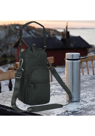 Homyl Açık Hava Sporları Seyahat Bisiklet Için Saplı Siyah Siyah