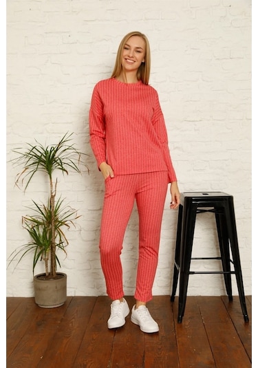 Akbeniz Kadın Pamuk Eşofman Takım 9036