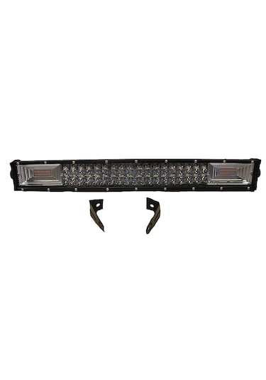 Offroad Sis Lambası 60cm Beyaz-amber Çakarlı 90 Led 270w Adet